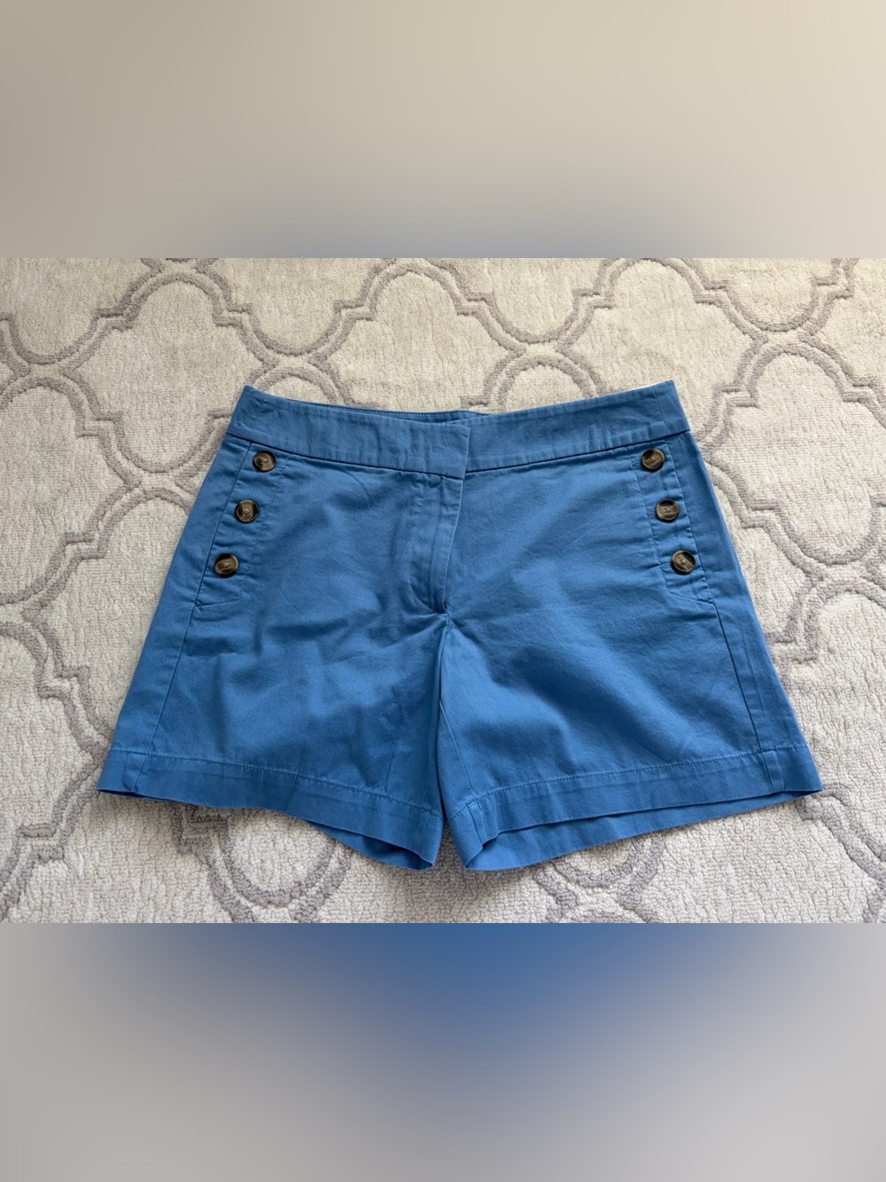 Ann Taylor Loft blue shorts, size 6